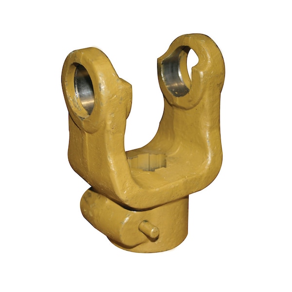 Tractor Yoke, Splined 1 3/8" - 6 Spline w/ QDP 6" x4" x3"